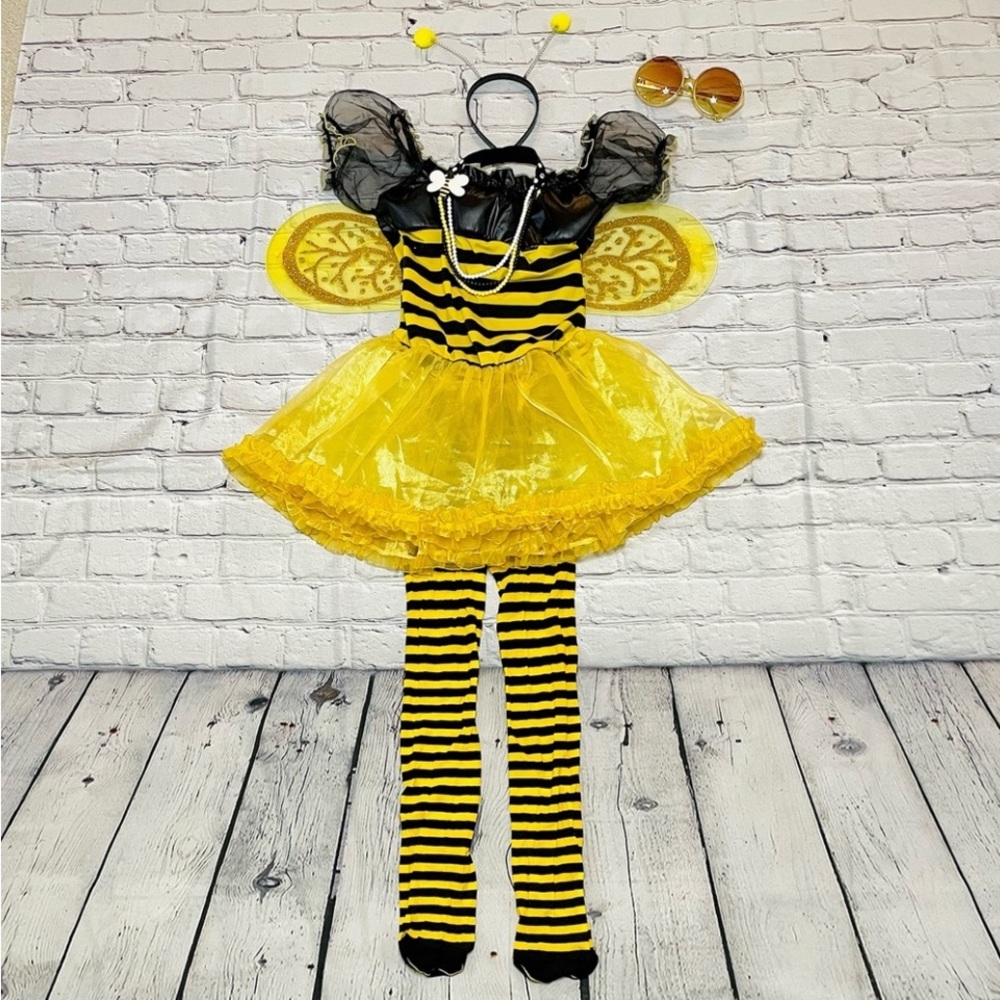 Busy Bee Halloween light up 7pc sexy Halloween costume Dreamgirl Medium.